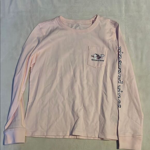 Vineyard Vines Other - Vineyard Vines Pink Long Sleeve Tee Soft Cotton Crew Neck